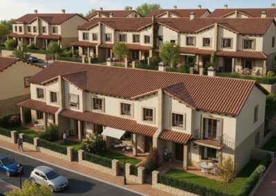 Mitigación radón chalet adosado Torrelodones