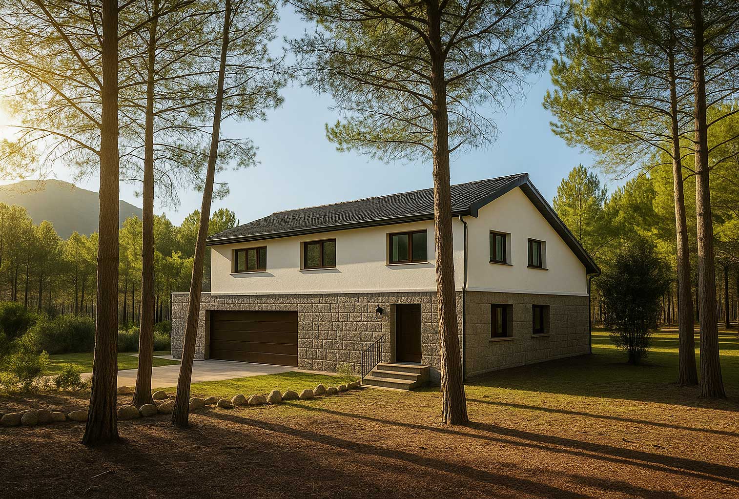 Chalet-Galapagar mitigación radón