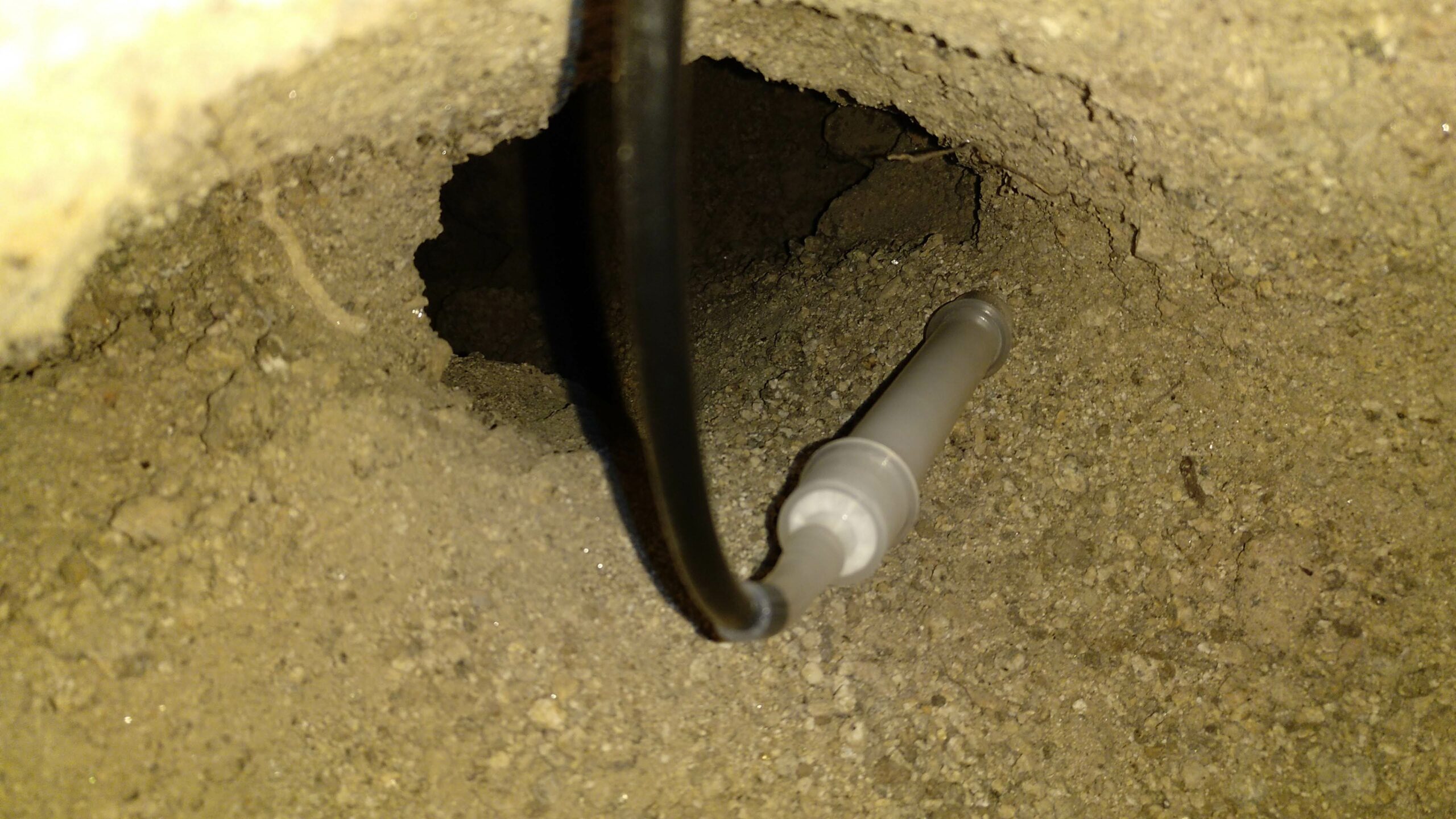 Subsuelo de la casa Subsuelo de la casa para mitigar radón