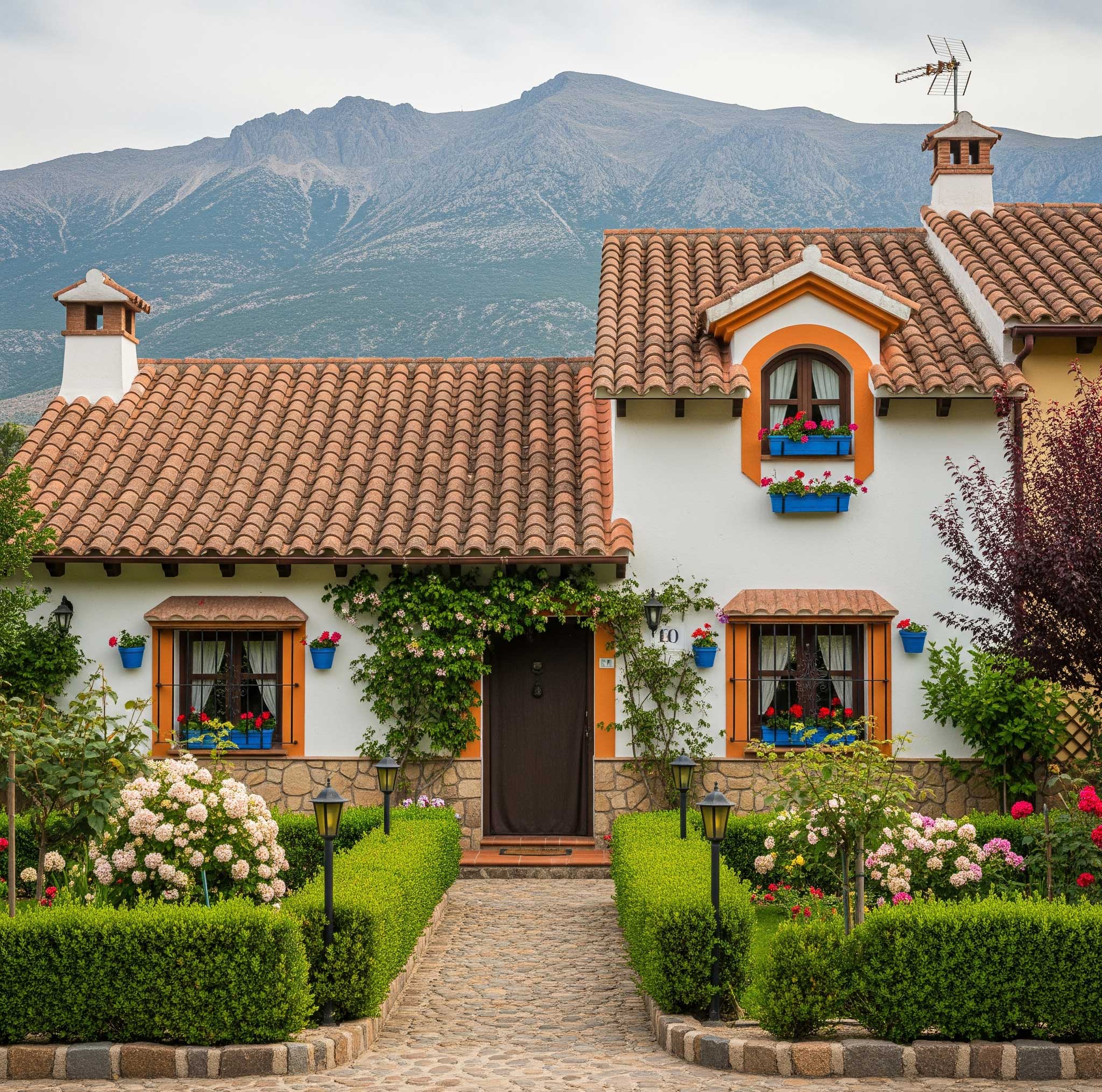 Casa mitigación radón Miraflores de la Sierra